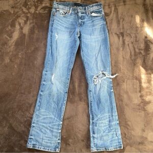 Lucky Brand Easy Rider Mid Rise Boot Jeans Womens Size 2/26R Y2K